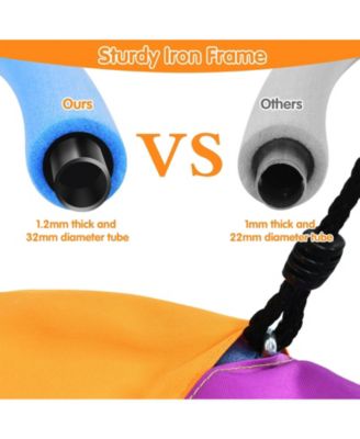 700lb Giant 60 Inch Platform Tree Swing for Kids and Adults-Multicolor