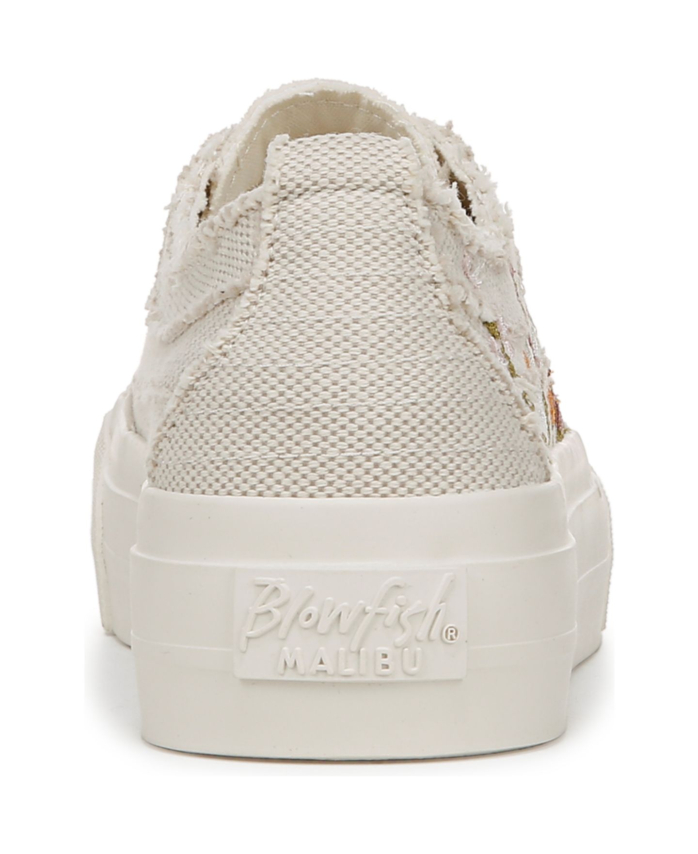 Женские кроссовки Blowfish Malibu Sadie-Sun Embroidered Lace Up Platform, цвет: Кремовый разноцветный — фото 3