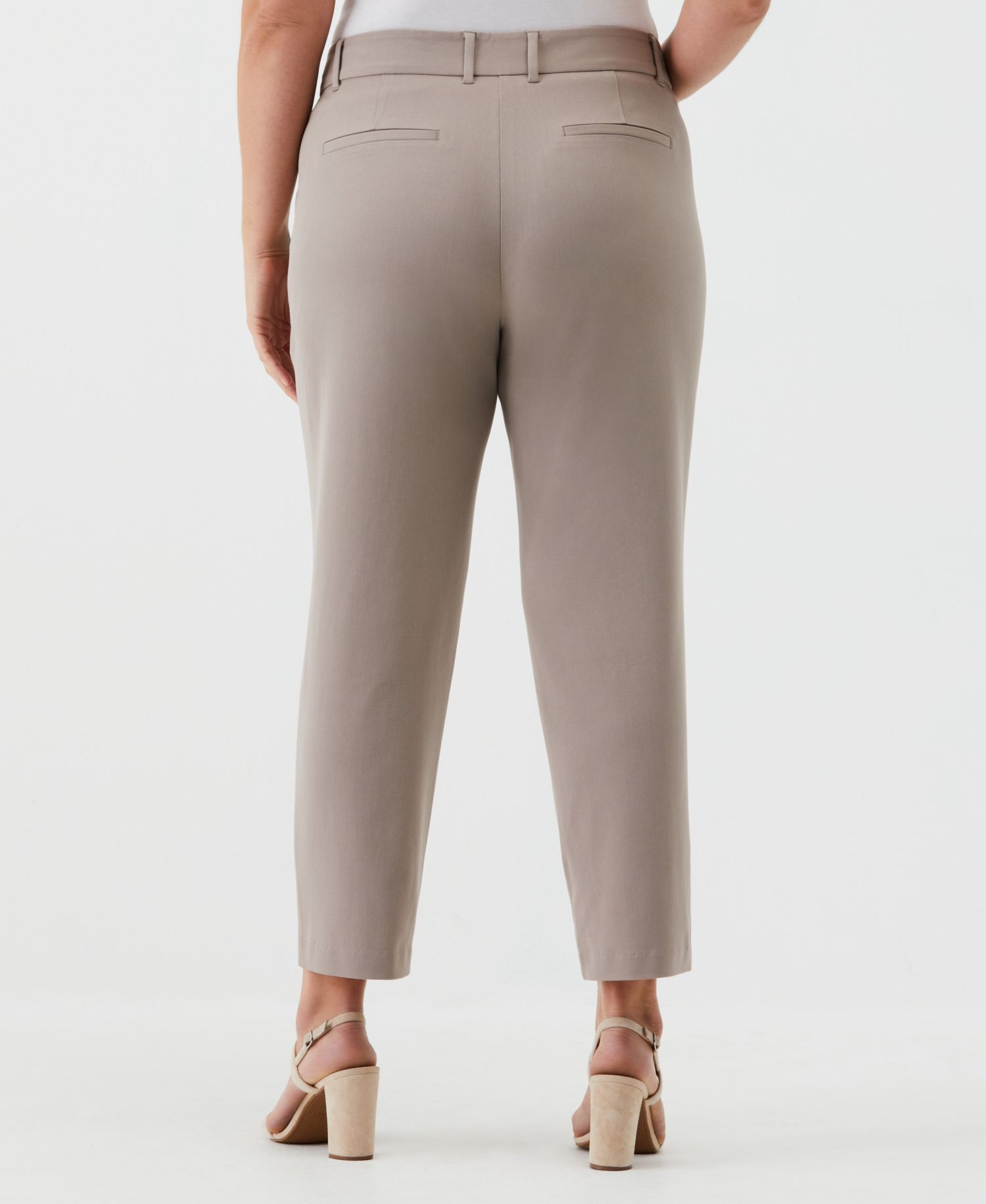 Petite Straight Leg Ankle Pants