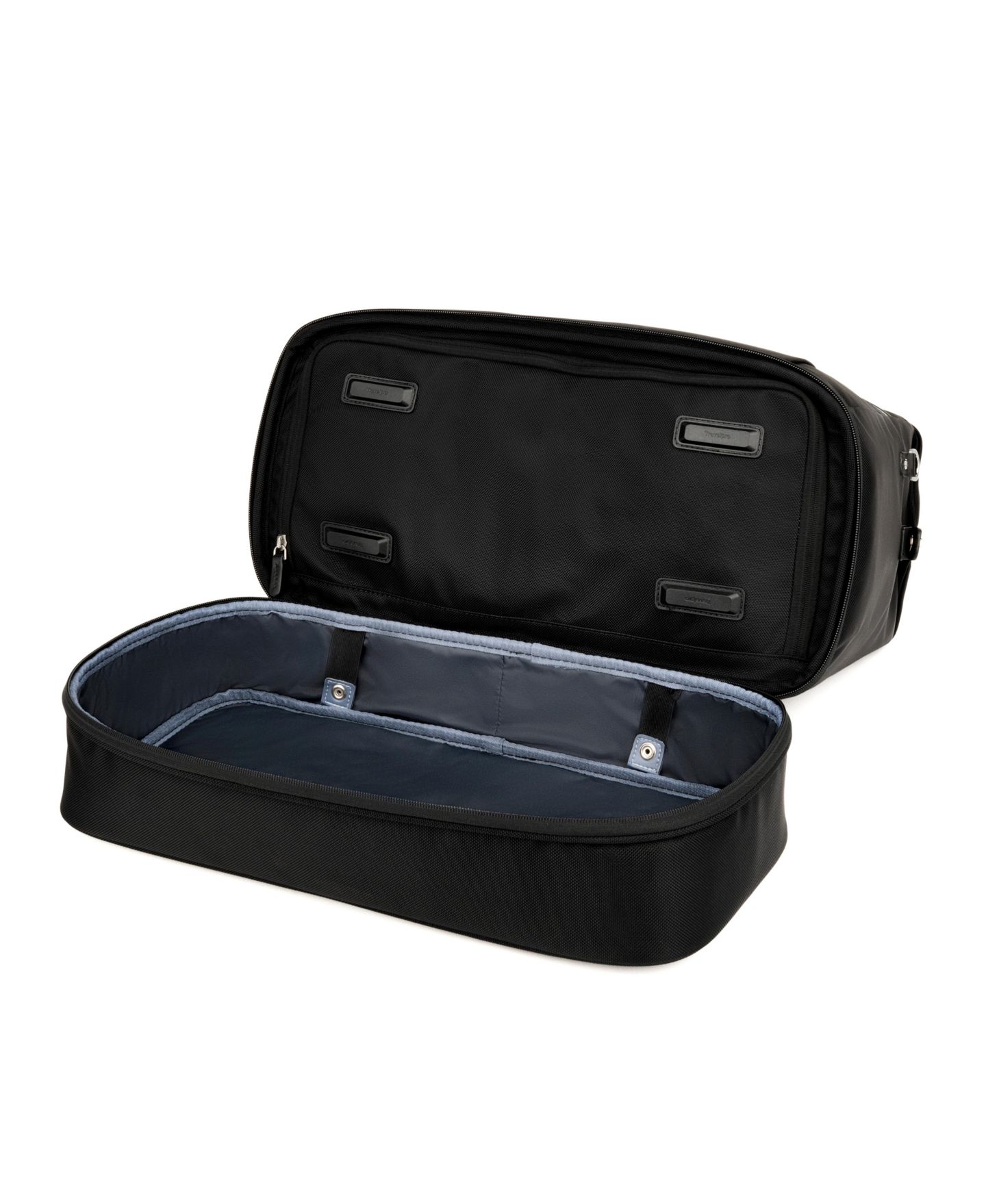 Сумка Travelpro Platinum Elite Drop-Bottom Weekender, цвет: Теневой чёрный — фото 4