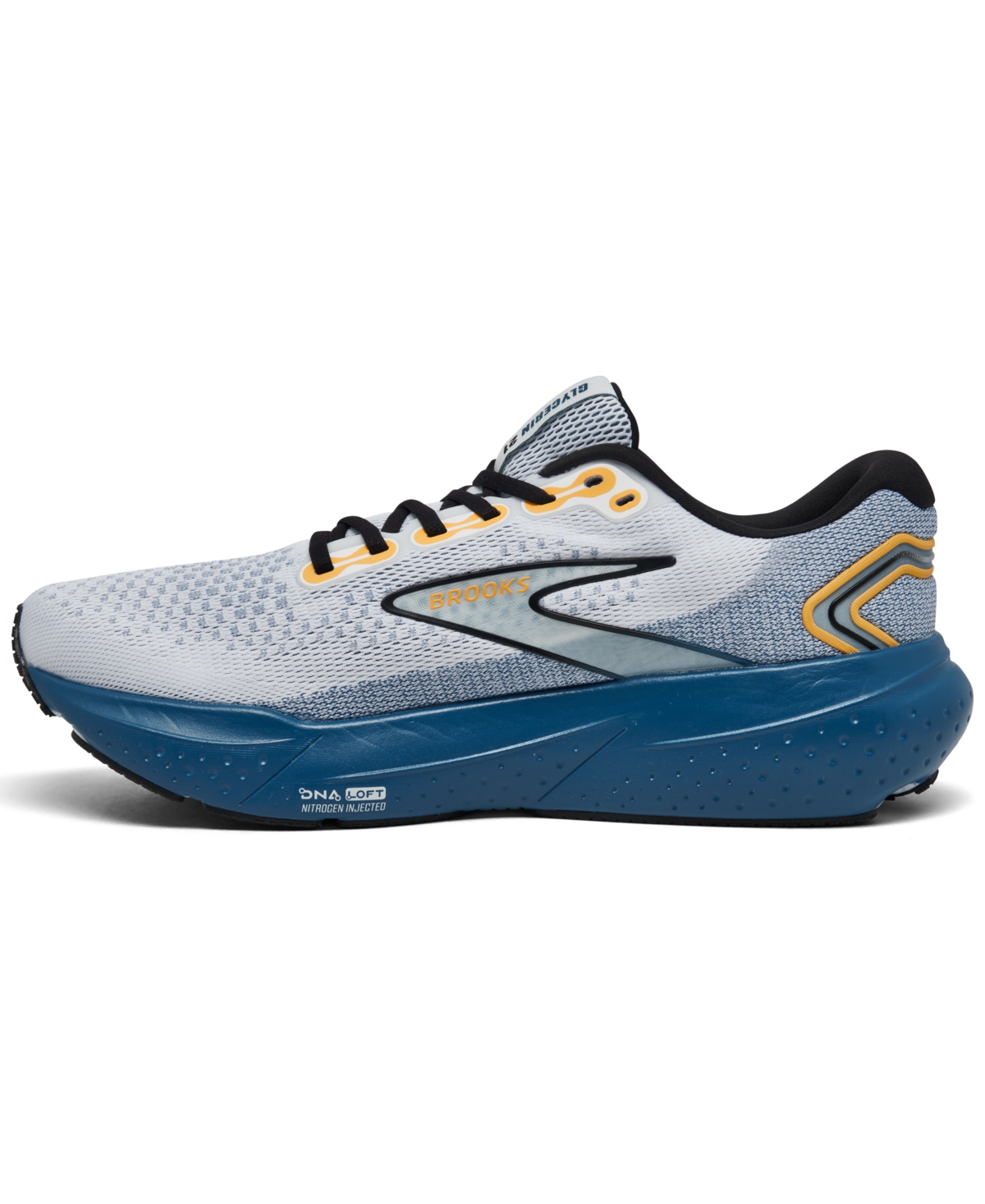 Brooks Men's Glycerin 21 Running Sneakers from Finish Line -Blue