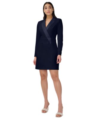 Adrianna Papell - Women's Tuxedo Cocktail Sheath Dress