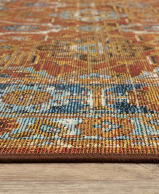 Oriental Weavers Naples 1204x Rug Collection In Rust
