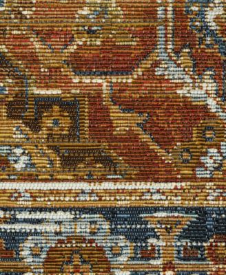 Oriental Weavers Naples 1204x Rug Collection In Rust