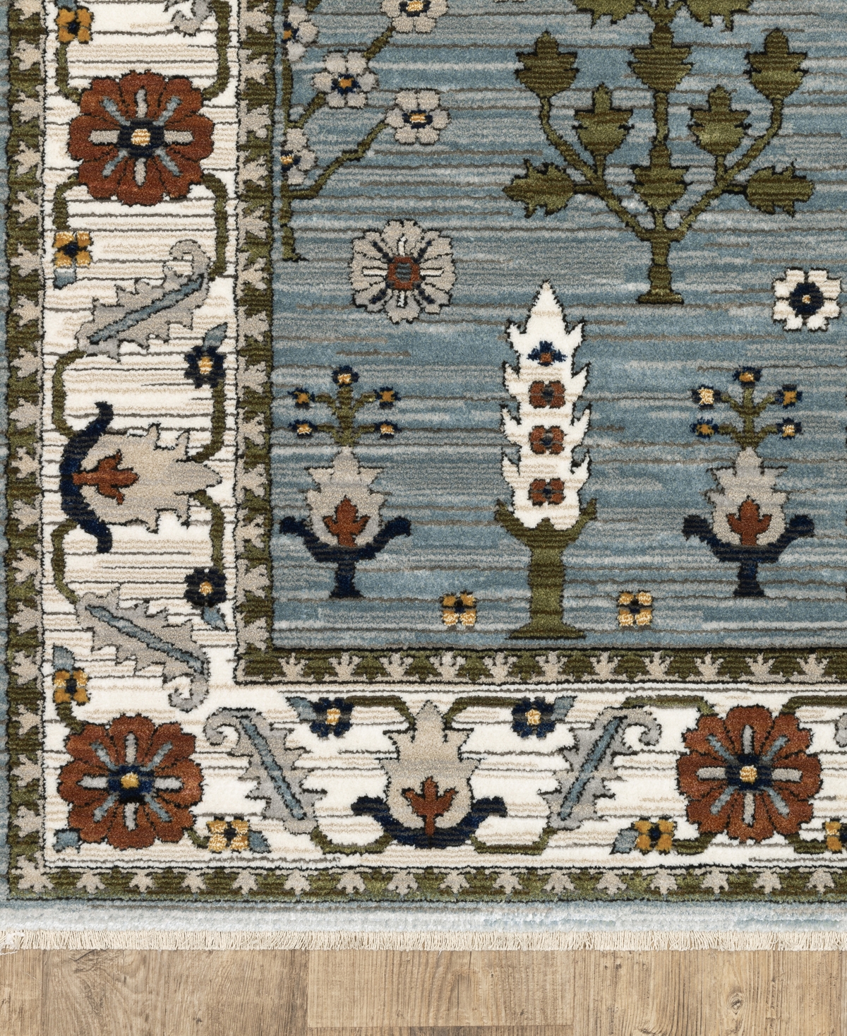 Oriental Weavers Keira Kei06 Area Rug, 5'3 X 7'6 In Blue
