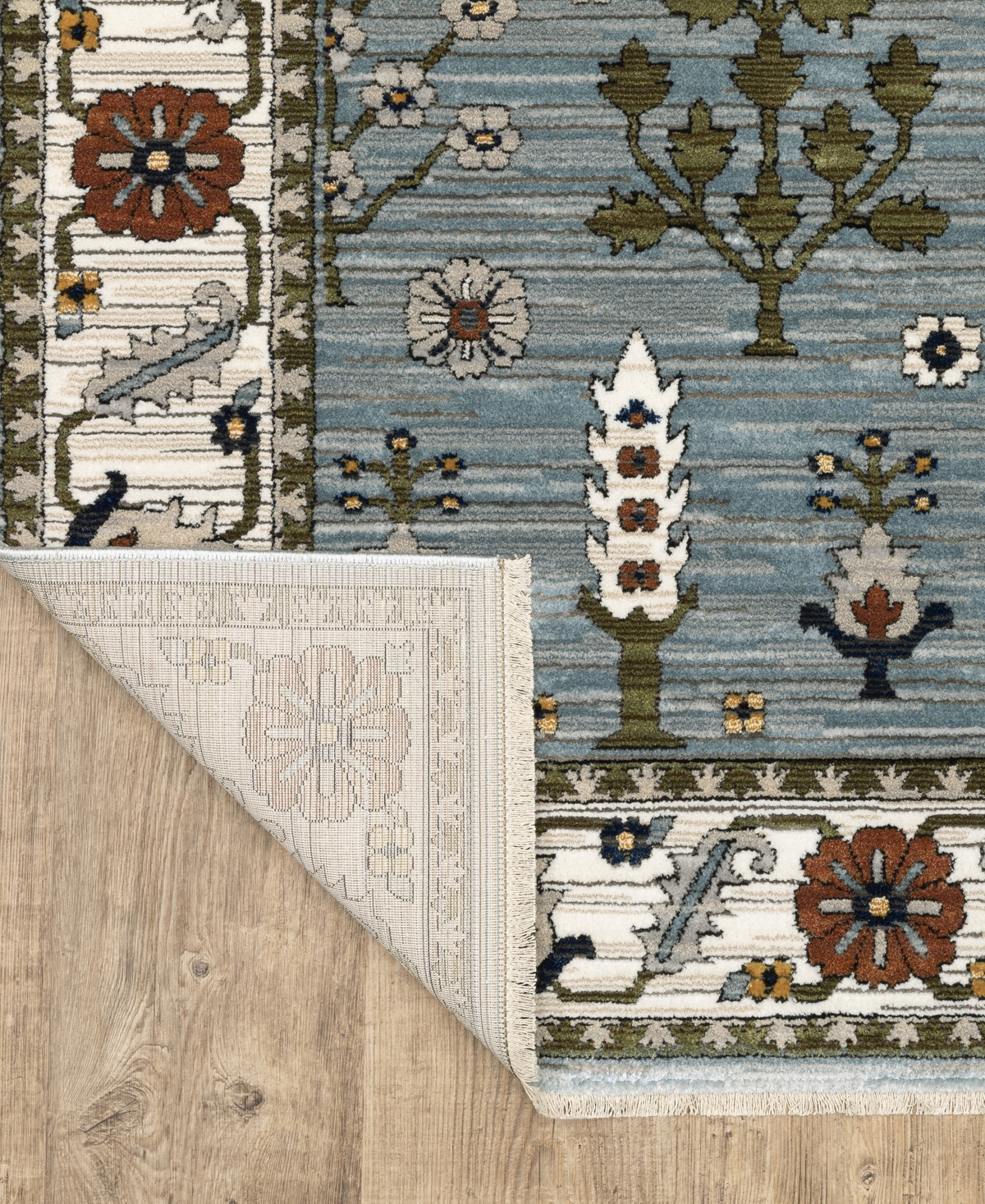 Oriental Weavers Keira Kei06 Area Rug, 5'3 X 7'6 In Blue