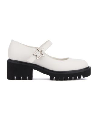 Women's North Node Mary Jane Lugged Sole Flat