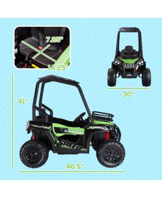 12V Kids UTV with Music, Lights, MP3/USB, Suspension, Camo