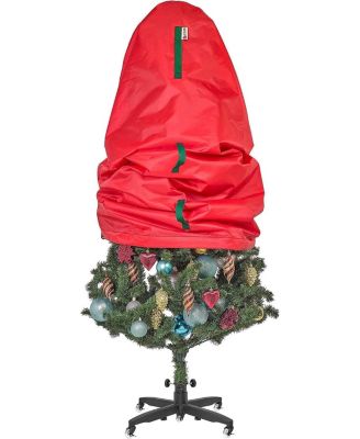 Upright Christmas Tree Storage Bag For Topiary and Holiday Tree up to 5 ft Tall