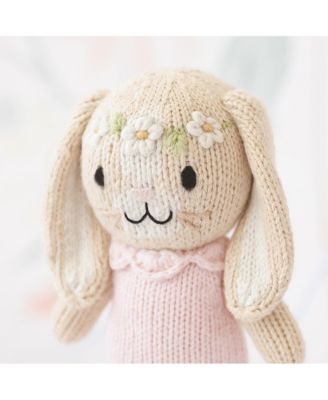 cuddle+kind Unisex Tiny Hannah the bunny (blush) - Baby