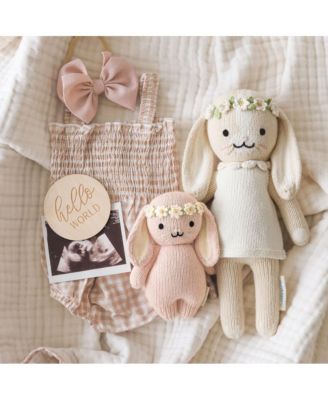 cuddle+kind Unisex Baby bunny rose (flower crown) - Baby