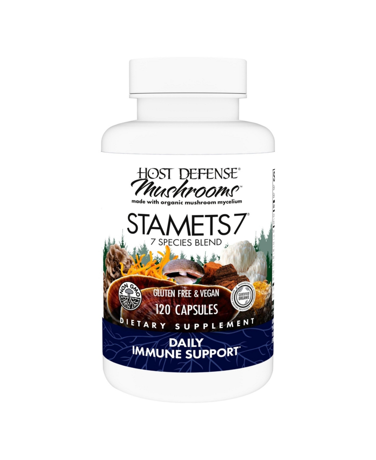 Host Defense Stamets 7 - 7 Species Blend