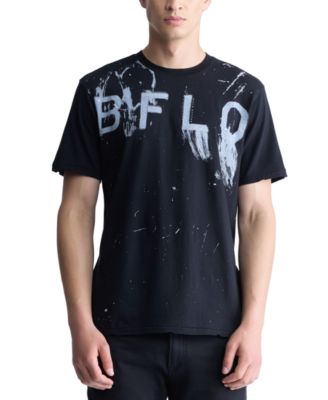 Buffalo David Bitton - Men's Tucson Short Sleeve Crewneck Logo Graphic T-Shirt