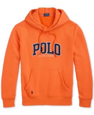 送関込 POLO RALPHLAUREN THE RL FLEECE LOGO HOODIE Relaxed Fit Logo Fleece Hoodie