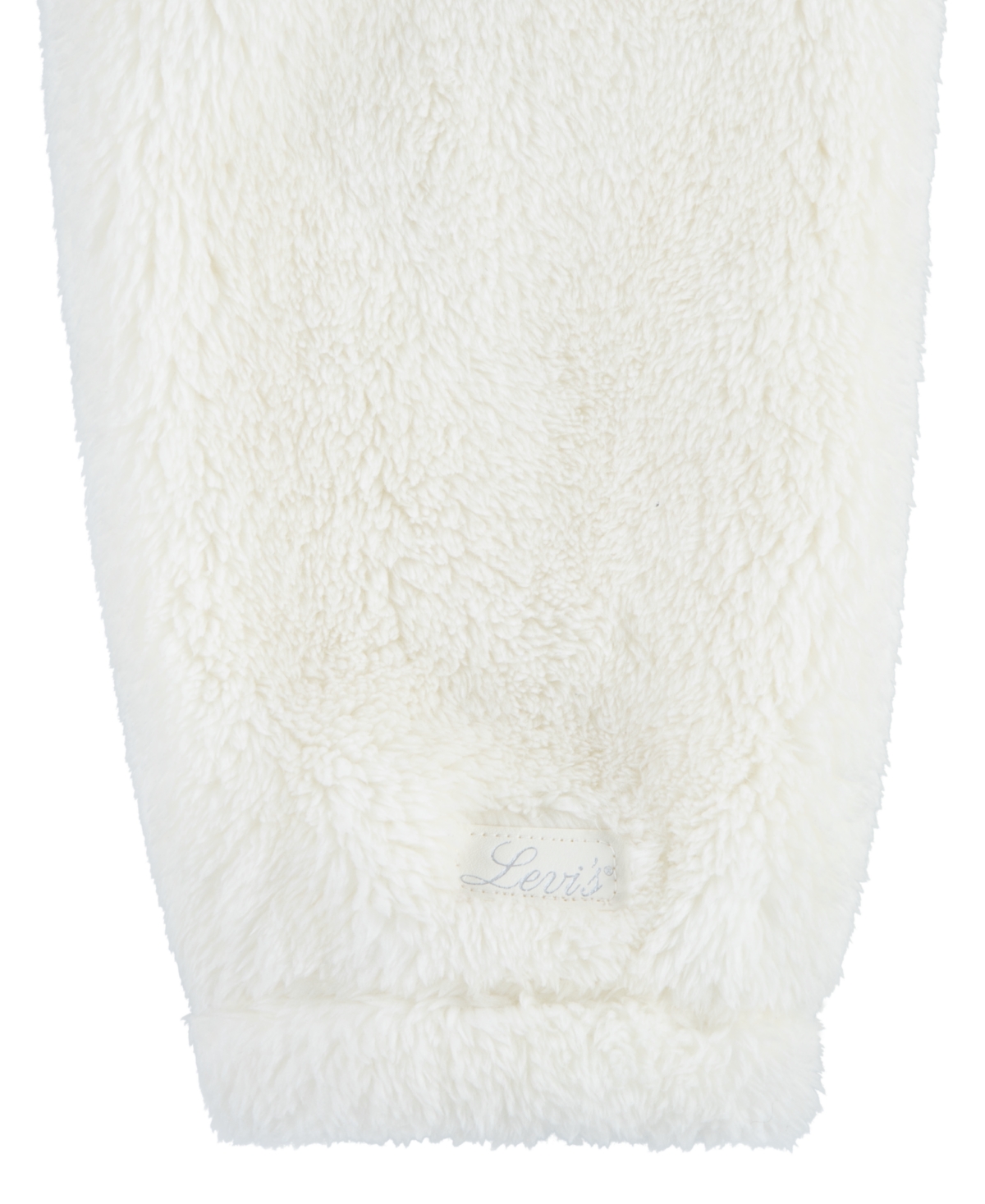 LEVI'S LITTLE GIRLS MEET AND GREET SHERPA HALF-ZIP SWEATSHIRT 