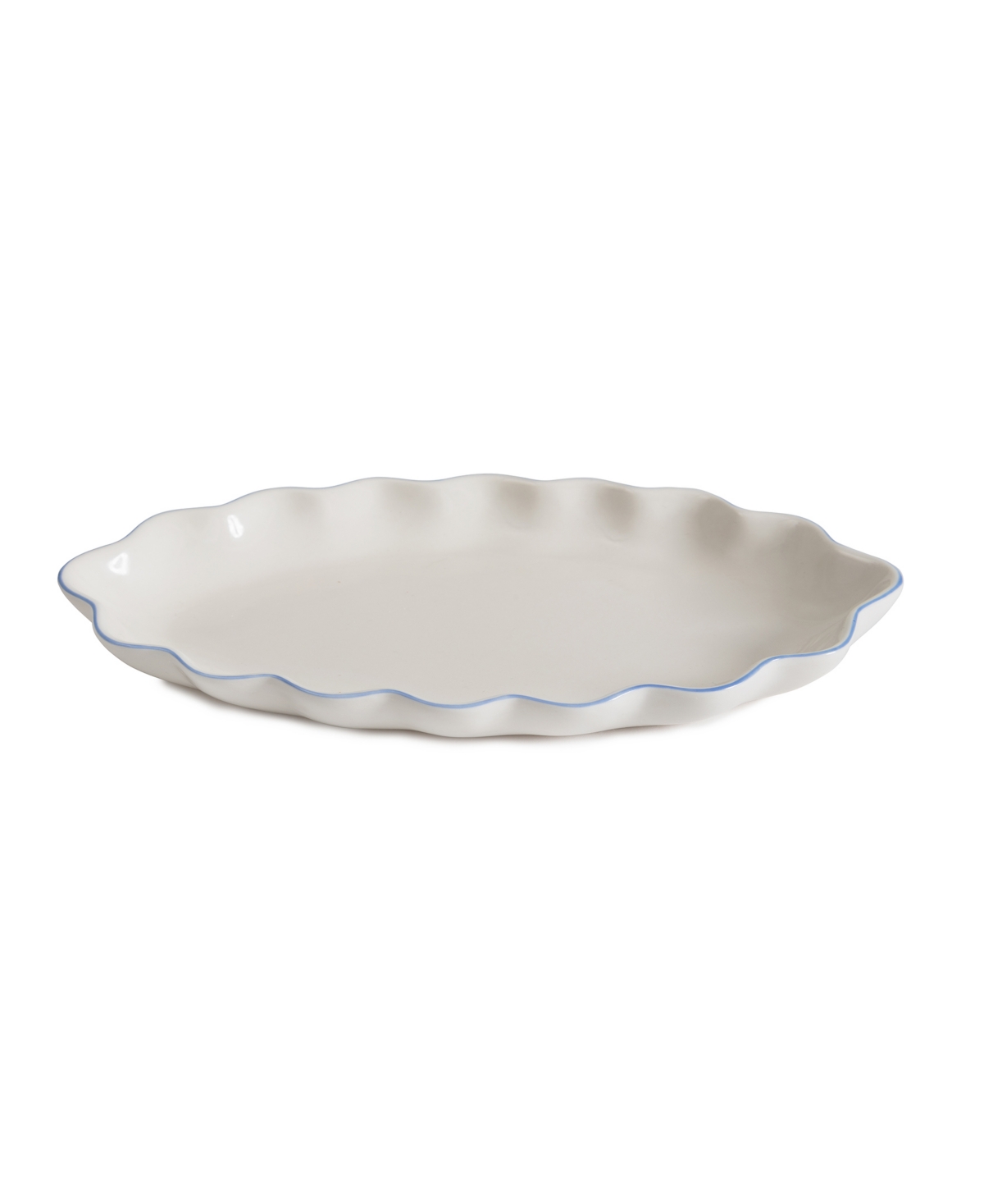 Mare Porcelain Tray - Cornflower Blue