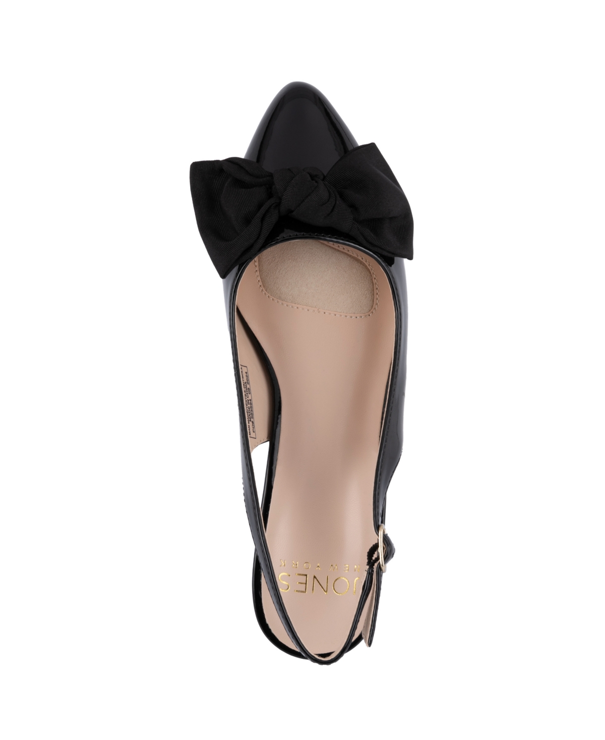 Jones New York Women's Quitana Pointed Toe Bow Slingback Flats