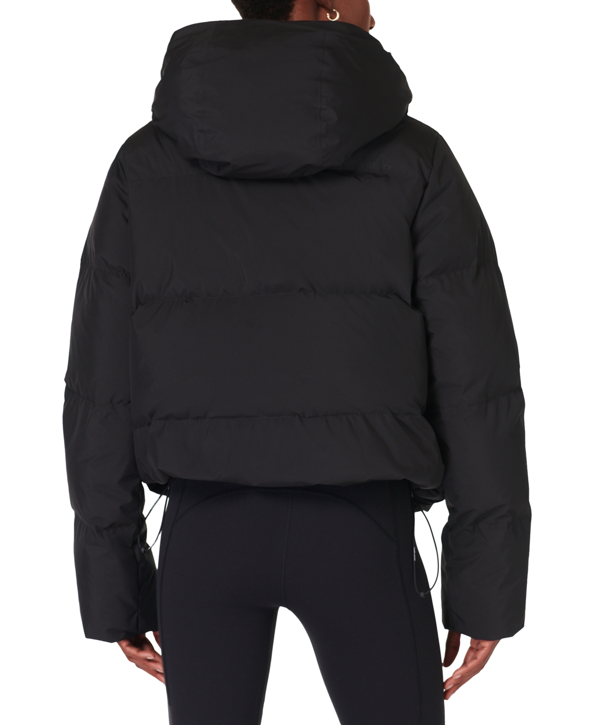 Sweaty Betty Women's Nimbus Hooded Puffer Coat In Black