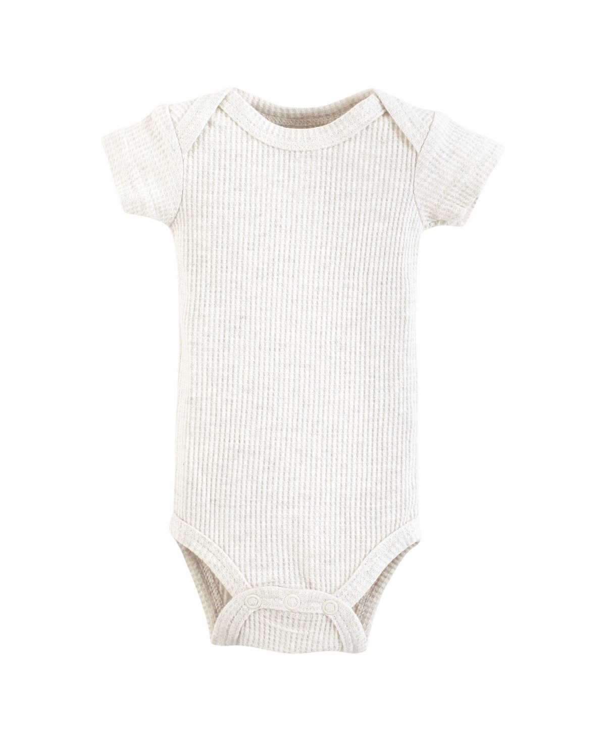 Hudson Baby Boys Thermal Preemie Layette Set 4pc Short Sleeve Outfit, Preemie - Bear