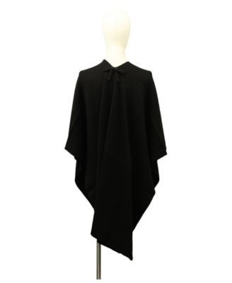 Women's Bow Rib Ruana Wrap