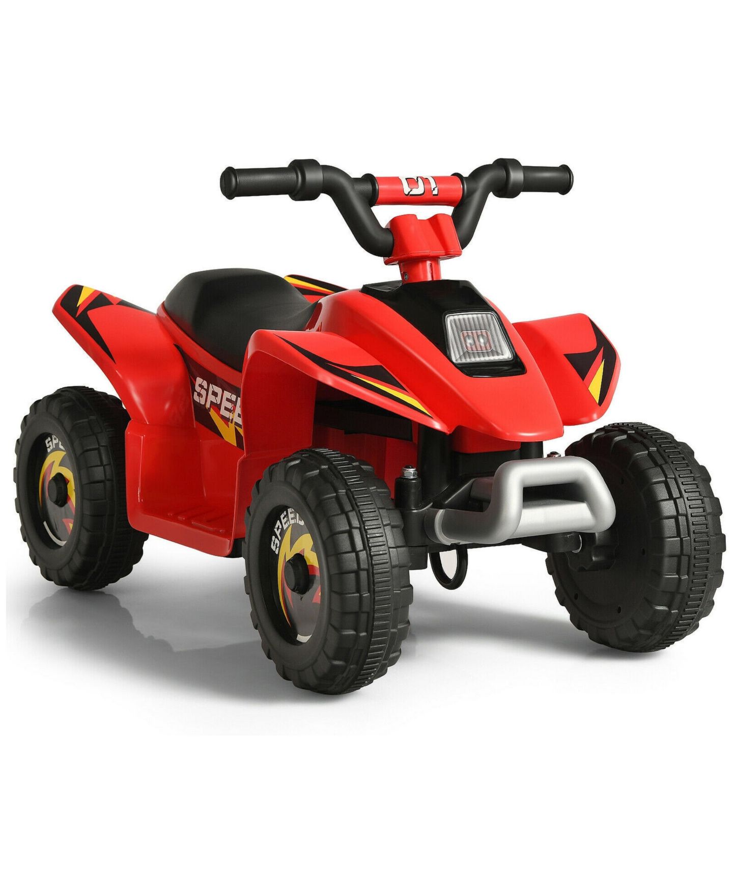 Детские игрушки HONGGE Kids ATV Ride On Toys, 6V Electric 4 Wheeler, Headlights, Ages 2-5 — фото 1