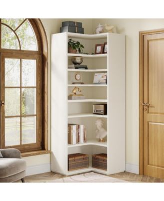 9-Tier Bookcase – Tall Freestanding Display Shelf with Open Shelves for Home Office, Living Room or Bedroom