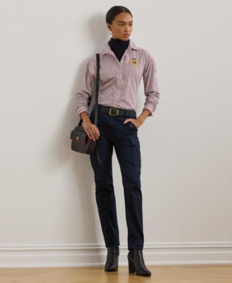 Lauren Ralph Lauren - Women's Cotton Sateen Cargo Pant