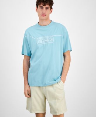 Hugo Boss - Men's Noideryo Relaxed Fit Short Sleeve Crewneck Logo Graphic T-Shirt
