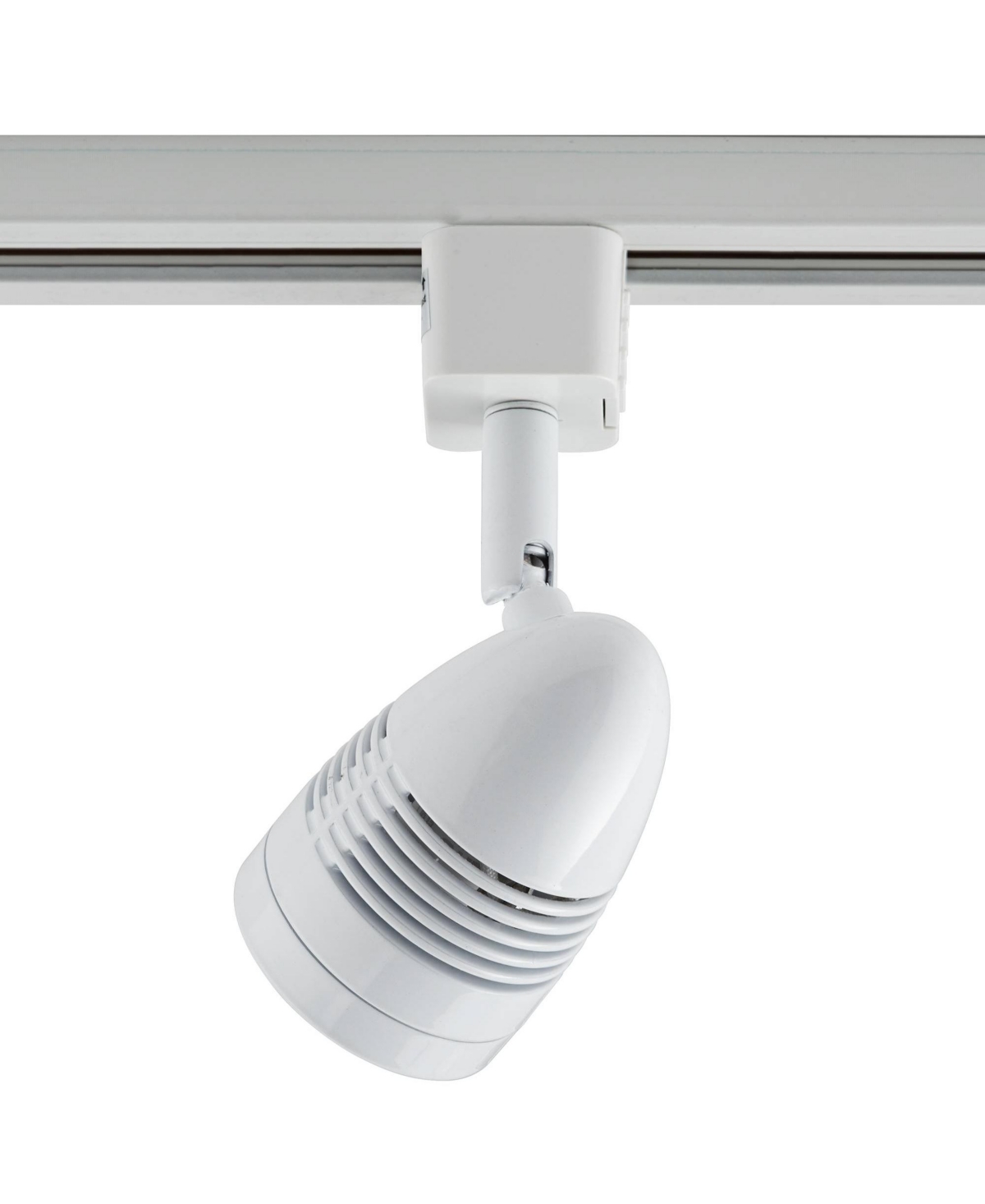 Pro Track 4-Head Led Ceiling Track Light Fixture Kit with Floating Canopy Bullet Spot-Light Dimmable AdjustableModern Transitional Kitchen Bath