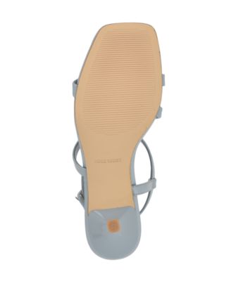 Women's Hanni Strappy Square Toe Kitten Heel Sandals