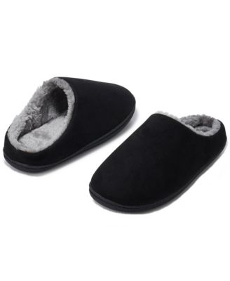 Mens Memory Foam Clog Slippers Indoor Comfort Slip On House Shoes