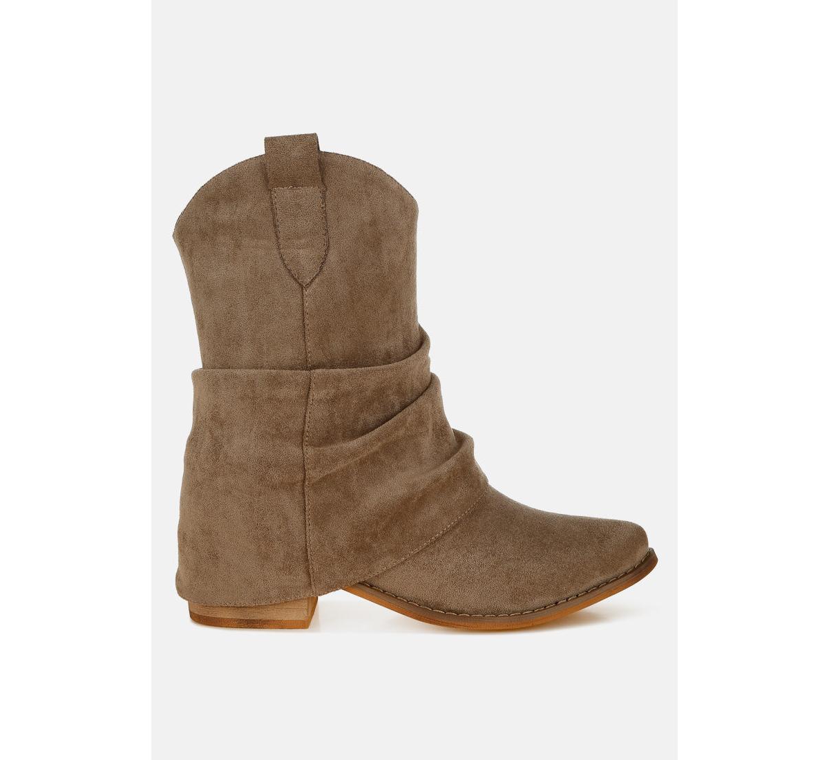 Rag & Co Bronco Slouchy Calf Boots