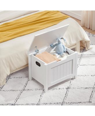 Storage Chest, Storage Trunk with Safety Hinge, Storage Bench, Wooden Storage Organizer, Shoe Bench