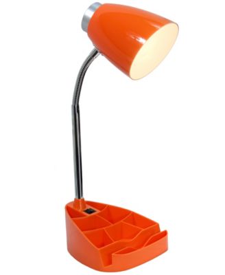 18.5" Flexible Gooseneck Organizer Desk Lamp