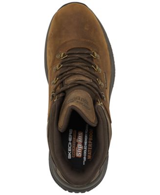 Men's Slip-ins Relaxed Fit: Meroe - Pikeman Memory Foam Waterproof Outdoor Boots from Finish Line