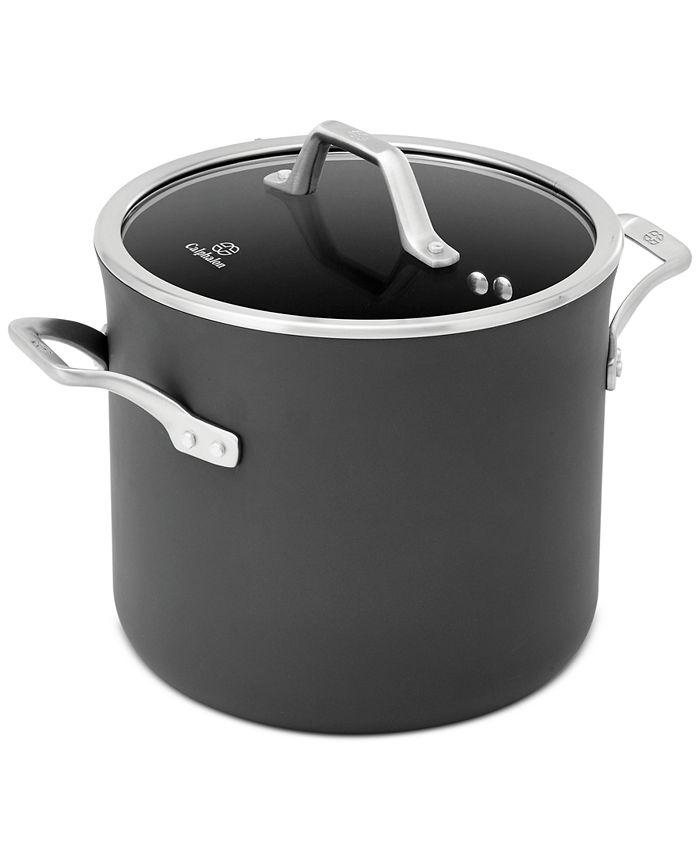 Calphalon Contemporary Hard-Anodized Aluminum Nonstick Cookware, Stock Pot,  8-quart, Black
