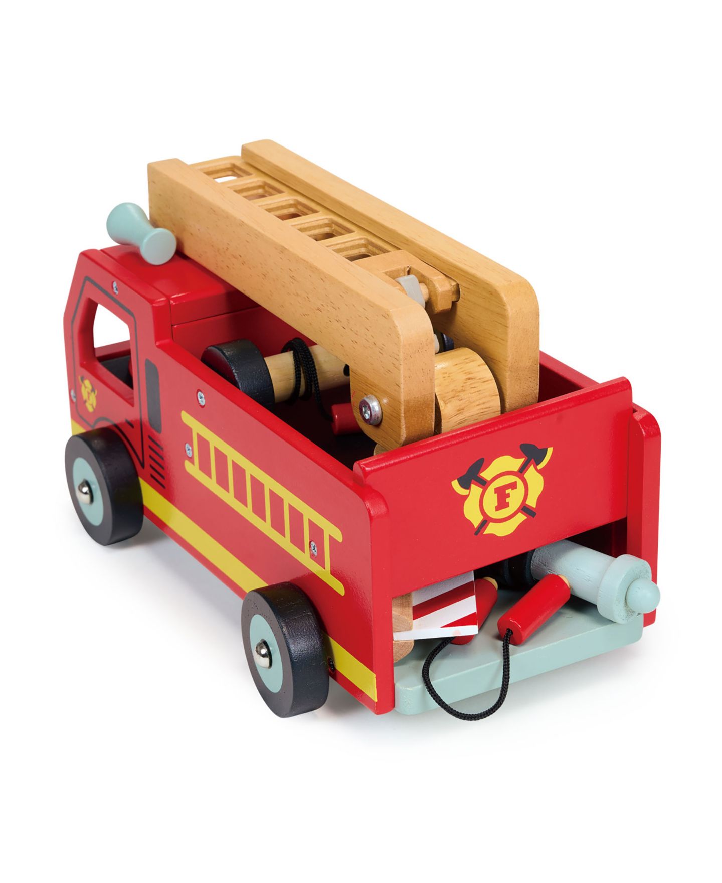 Детская игрушка Mentari Toys Wind-Up Extendible-Ladder Fire Engine — фото 3