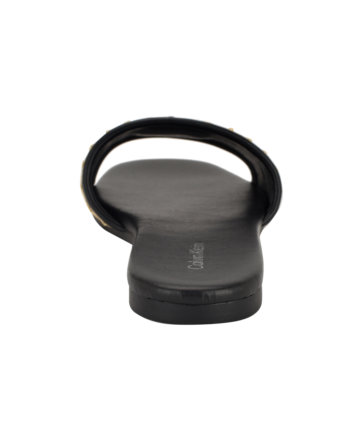 Calvin Klein Women's Yolla Slip-On Flat Sandals -Light Natural