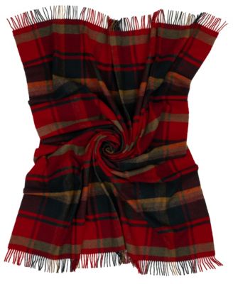 Highland Tweeds Shetland Lambswool Throw, 55 " x 72"