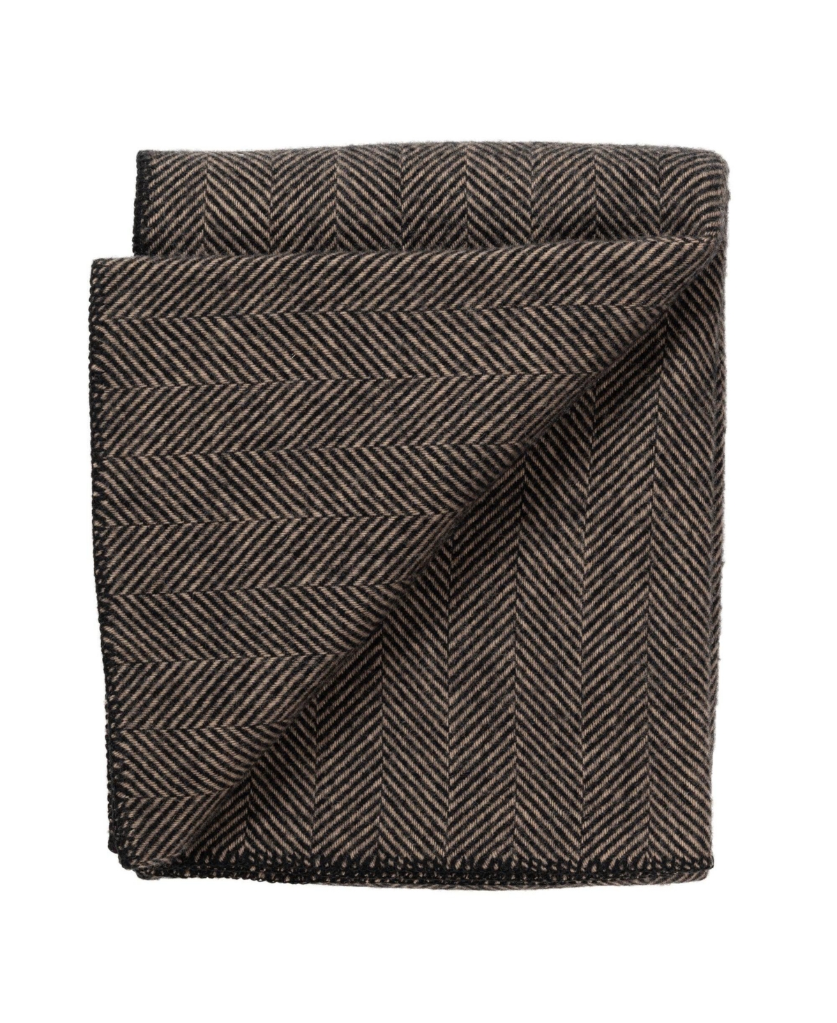 Prince Of Scots Highland Tweeds Big Throw, 59" X 80" In Black