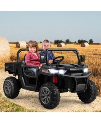 24V 2-Seater Ride-On Dump Truck – Remote, LED & Music