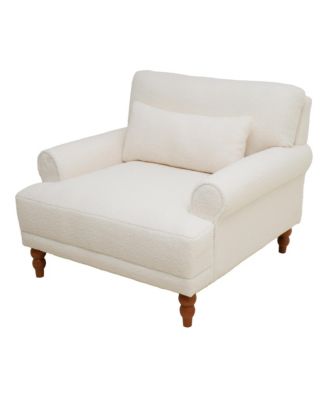 Mirod Premium Armless Ergonomic Chair with Vintage Legs