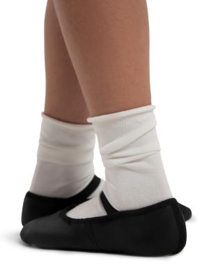 Girls Daisy Ballet Shoe White