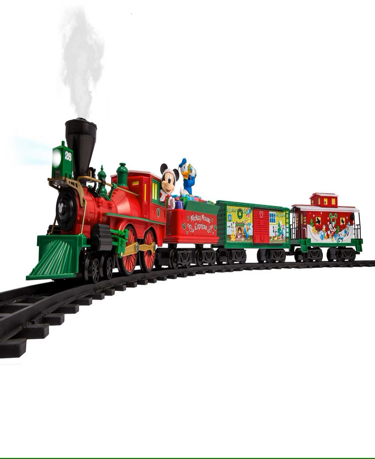 Lionel Disney Mickey Mouse Express Ready To Play Train Set With Bluetooth In Multi