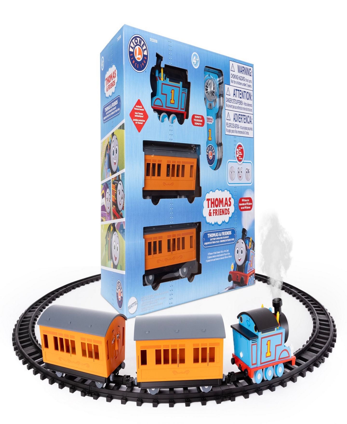 Детские игрушки Lionel Mattel Thomas Friends Battery O Gauge Train Set — фото 6