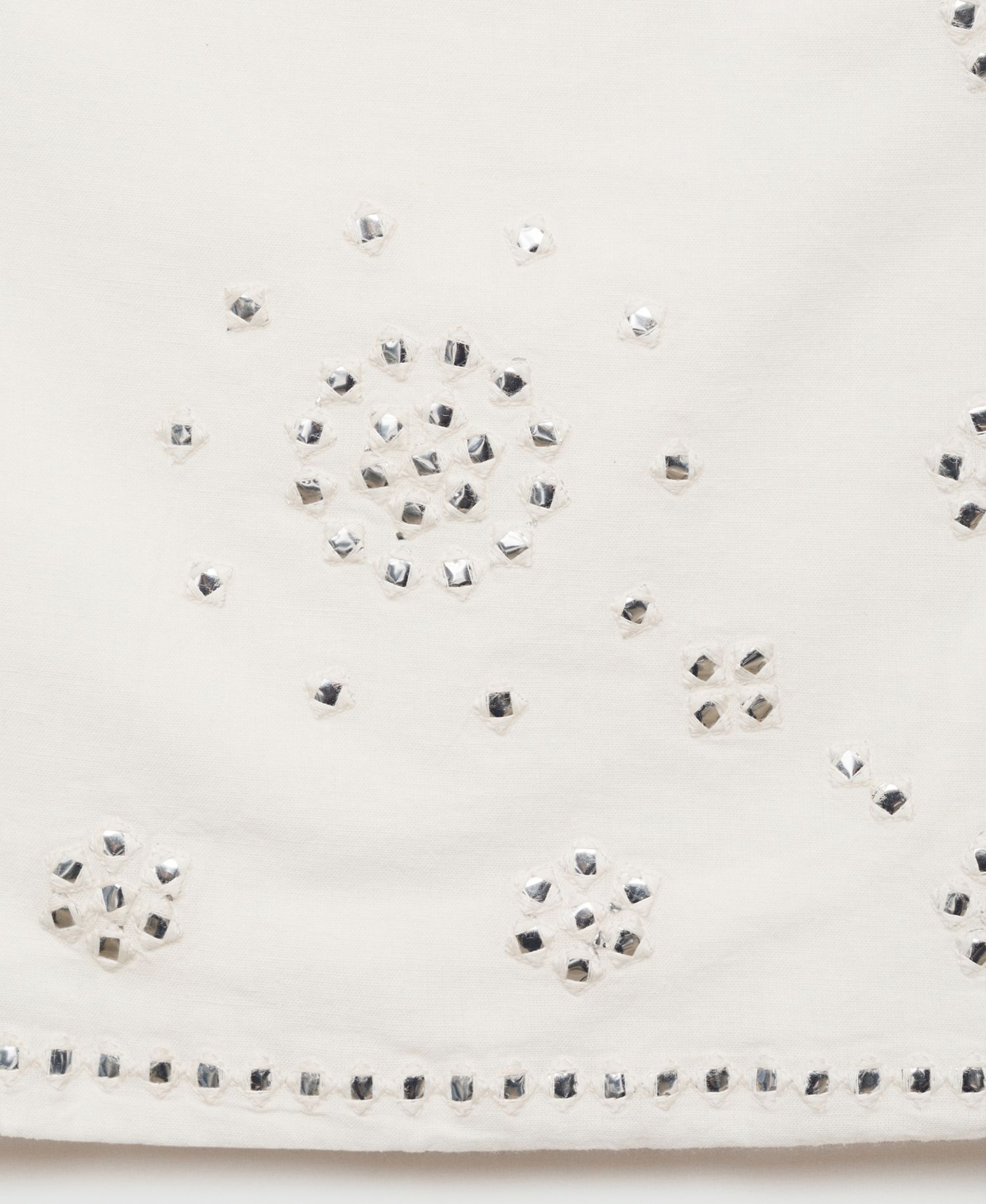 Women's Rhinestone Bow Miniskirt