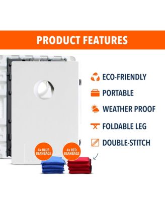 All Weather Indoor/Outdoor EZ Carry Bean Bag Cornhole Game Set