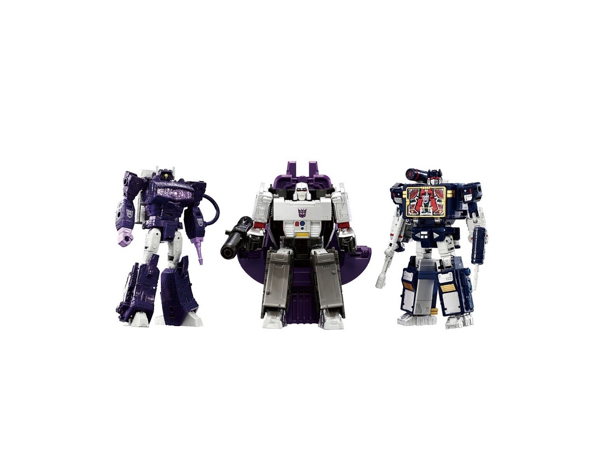 Transformers Nemesis Bridge Set of 3 Premium Finish Dramatic Capture