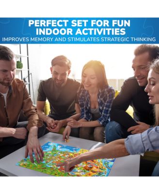 3 Pack Puzzles for Kids Ages 8-10 and Adults - World, USA Map & Space