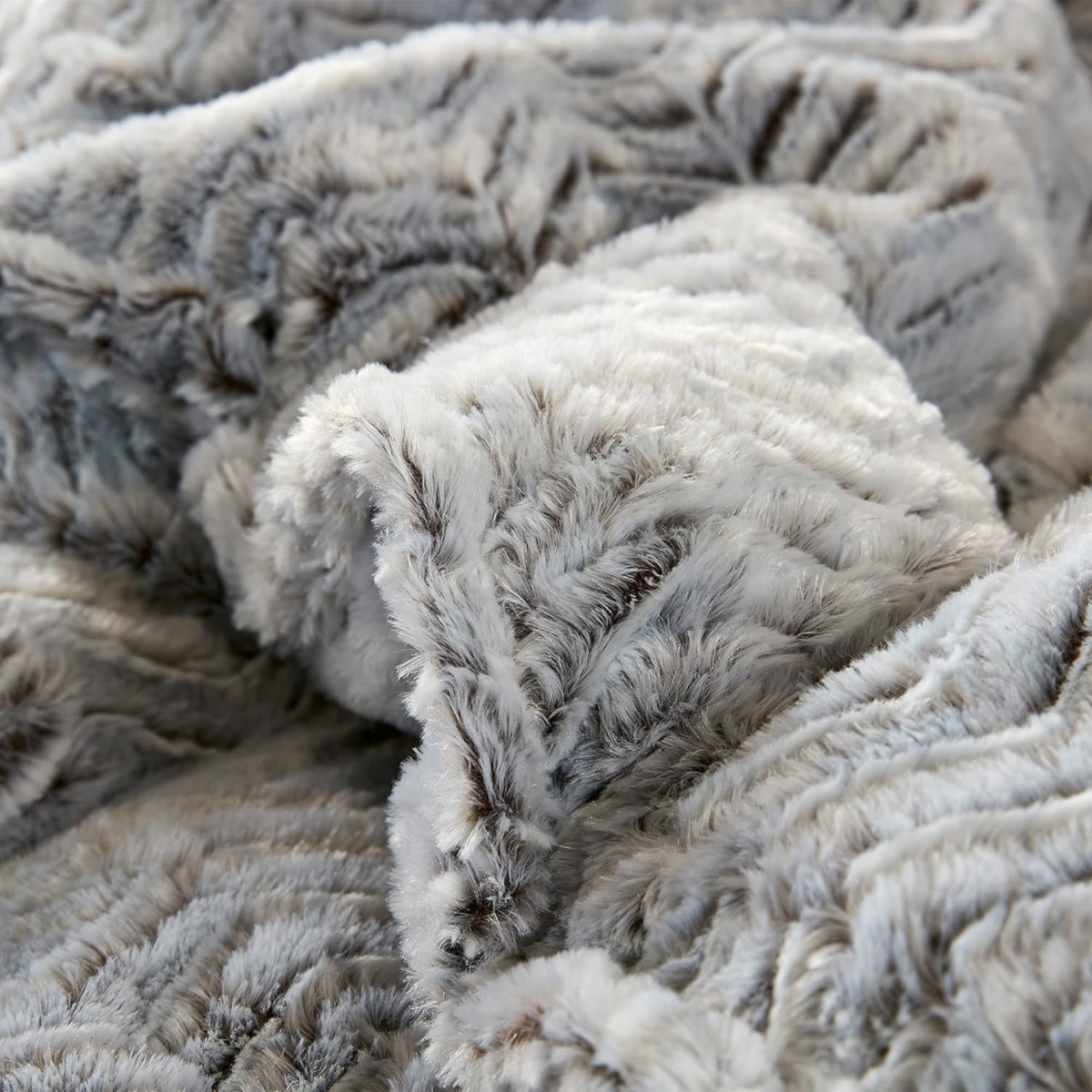 Peak of Cozy - Coma Inducer Oversized Comforter Set - Chevron Frosted Espresso